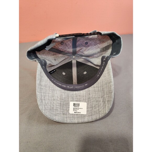 Men's Travis Mathew Aloha Shirts Snapback Golf Hat One Size Heathered Gray - Picture 4 of 6